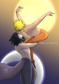 SasuNaru Print