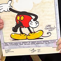 Image 2 of FAMOUS RODENT POSTER--SIGNED WITH SKETCH