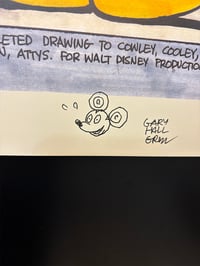 Image 3 of FAMOUS RODENT POSTER--SIGNED WITH SKETCH