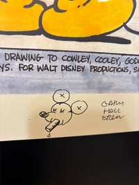 Image 4 of FAMOUS RODENT POSTER--SIGNED WITH SKETCH