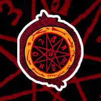 Image 1 of Nosferatu Sigil Tufted floor Rug