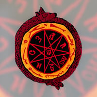 Image 2 of Nosferatu Sigil Tufted floor Rug