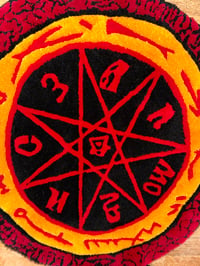 Image 3 of Nosferatu Sigil Tufted floor Rug
