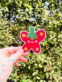 Image 1 of Butterfly Seedi Die-Cut Sticker (frosted glitter)