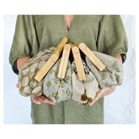 Image 4 of Pleated Linen Clutch