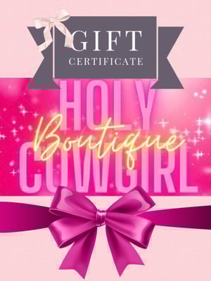 Image of Gift Certificates Emailed or Pickup $25 and up 