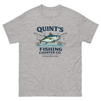 Image 3 of Quint’s Fishing Charter T-Shirt | Vintage Fishing Boat Graphic Tee