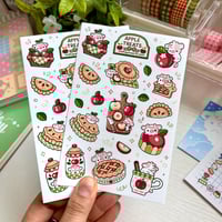 Image 1 of Apple Dessert | Matte Sticker Sheet