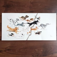 Image 2 of ORIGINAL ARTWORK - Mind the Gap -  50x25cm