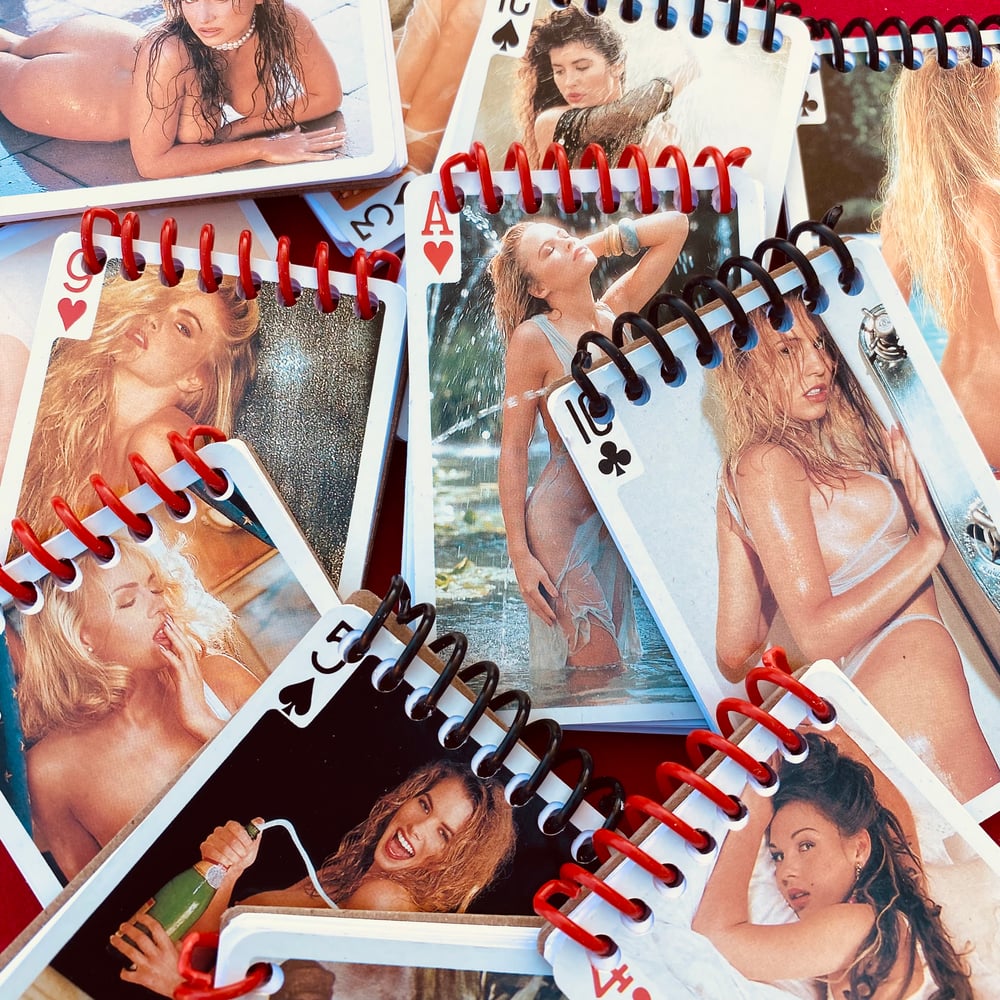 Nude Pin Up Mini Notebook - ‘80s-‘90s Edition