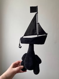 Image 10 of Black Pirate Ship Art Doll