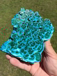 Image 12 of Malachite & Chrysocolla Polished Slab #2233