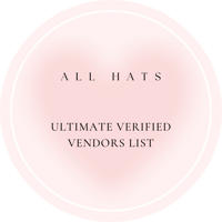 Image 1 of ALL HATS VENDORS LIST!