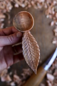 Image 2 of Cherry Leaf ~ Coffee Scoop 
