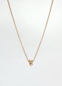 Image of Gold Space Junk Bead on chain 1.05