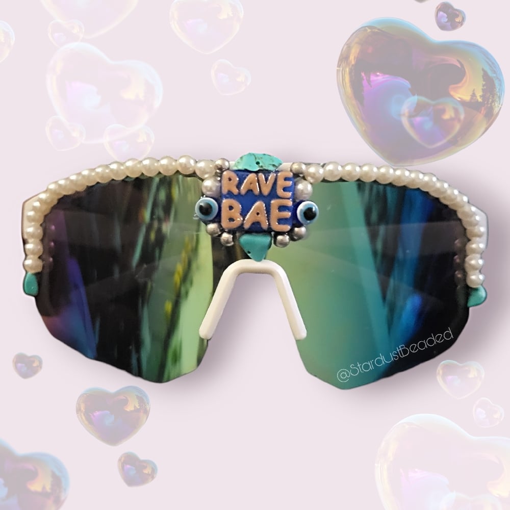 Image of Rave Bae Visor Sunglasses
