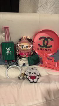 Image 1 of Bundle 1 pink & green