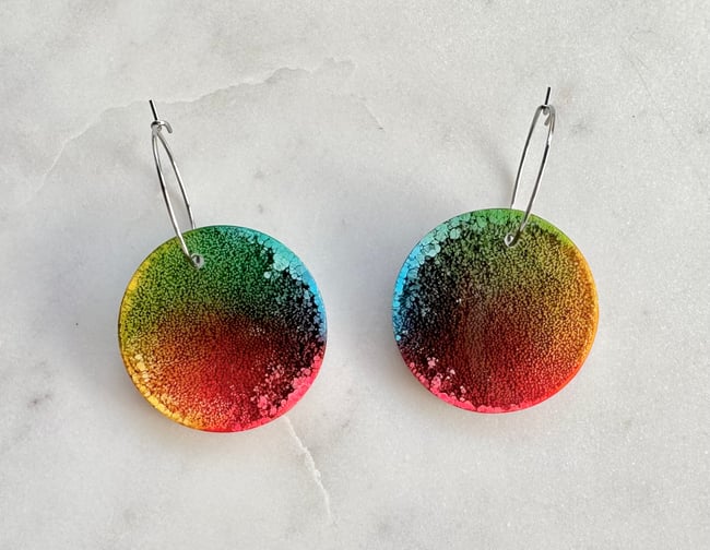 Mini Lunar Hoops - Rainbow 2