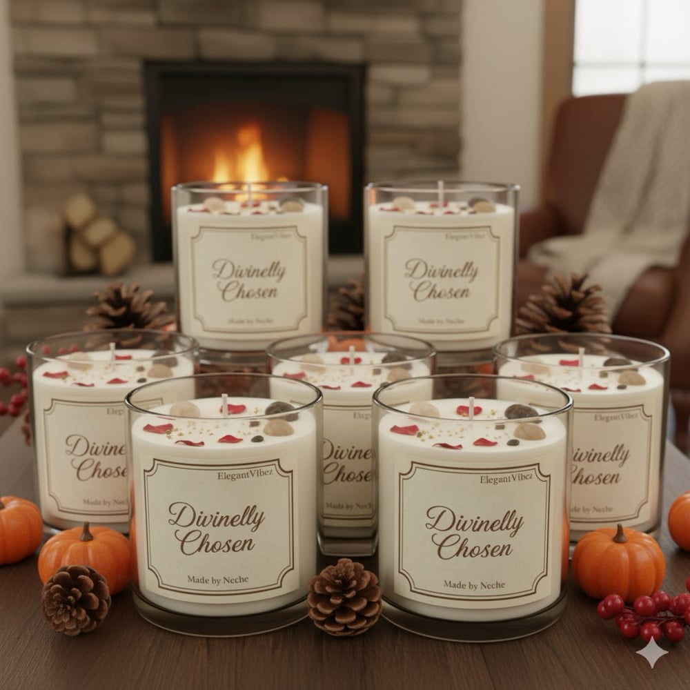 Image of Divinely Chosen” 8oz candle 