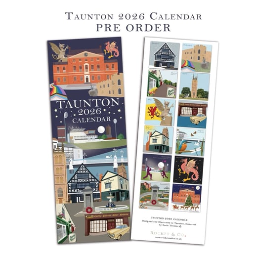 PRE ORDER - TAUNTON 2026 CALENDAR