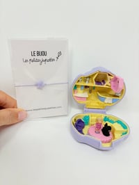 Image 7 of Ensemble bracelet et Polly Pocket tête de chien Complet
