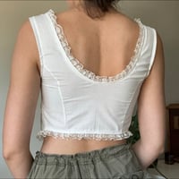 Image 4 of White “Juliet” Top