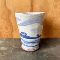 Image 3 of Coastal Beaker/Pencil Pot/Small Vase