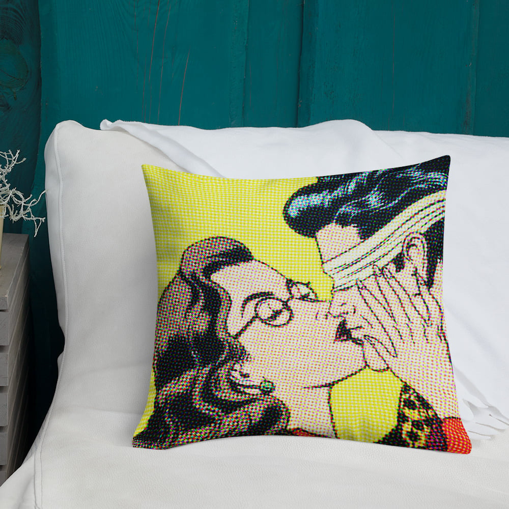 Mia - ComicStrip Cushion / Pillow