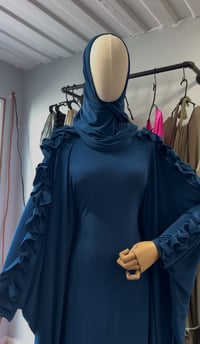 Image 2 of Ruffled shoulder kaftan
