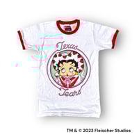 Betty Boop - Texas Tears Ringer T Shirt
