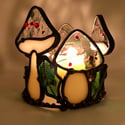 Christmas Mushroom Candle Sleeve 