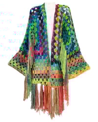 Image 1 of AURA FRINGE KIMONO