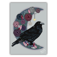 Image 1 of Crow Moon - Art Print