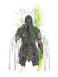 Image 5 of 5-Print Set Mortal Kombat 6x8 Signed Art Print Set 5