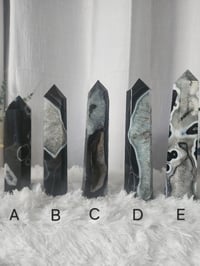 Image 3 of Black Sardonyx Agate Crystal Towers - 5 Styles
