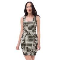 Image 2 of ATINRA SIGNAL 01 Bodycon dress