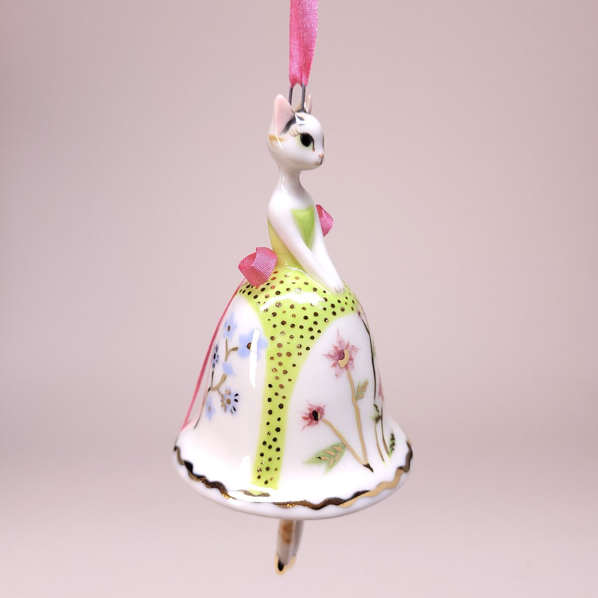 Image of Wild Meadow Porcelain Christmas Bell