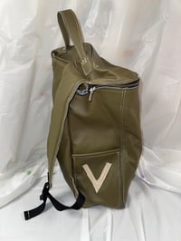 Image 2 of Cowhide Backpack (Green)