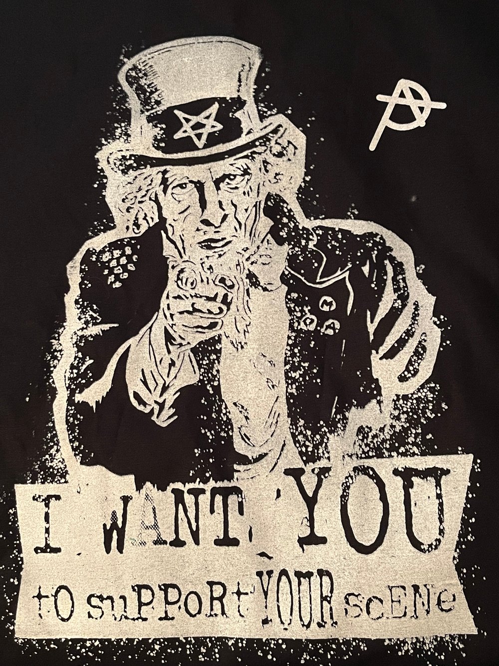 UNC SAM SUPPORT YOUR SCENE - Back Patch