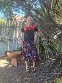 Image 2 of Kylie Jane Tulip skirt -embroidered 