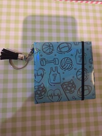 Image 1 of Sports Sticky Note Cover — Fun Sports Theme Sticky Notes for Office & School