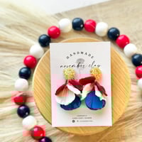 USA Petal Dangles
