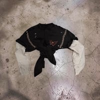 Image 2 of R Baby Pink Eagle Tie Tee 