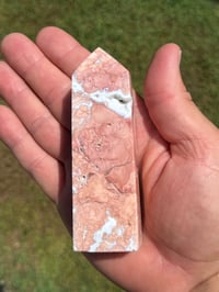 Image 9 of Pink Petal Agate Tower #2464