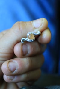 Image 4 of Sterling Silver Hessonite Garnet Size 6.25 Ring