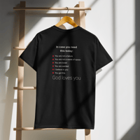 Image 2 of DryBlend® T-Shirt (God loves you)(SAVE A LIFE COLLECTION)