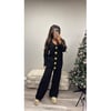 Black 5 Gold Button Co Ord 