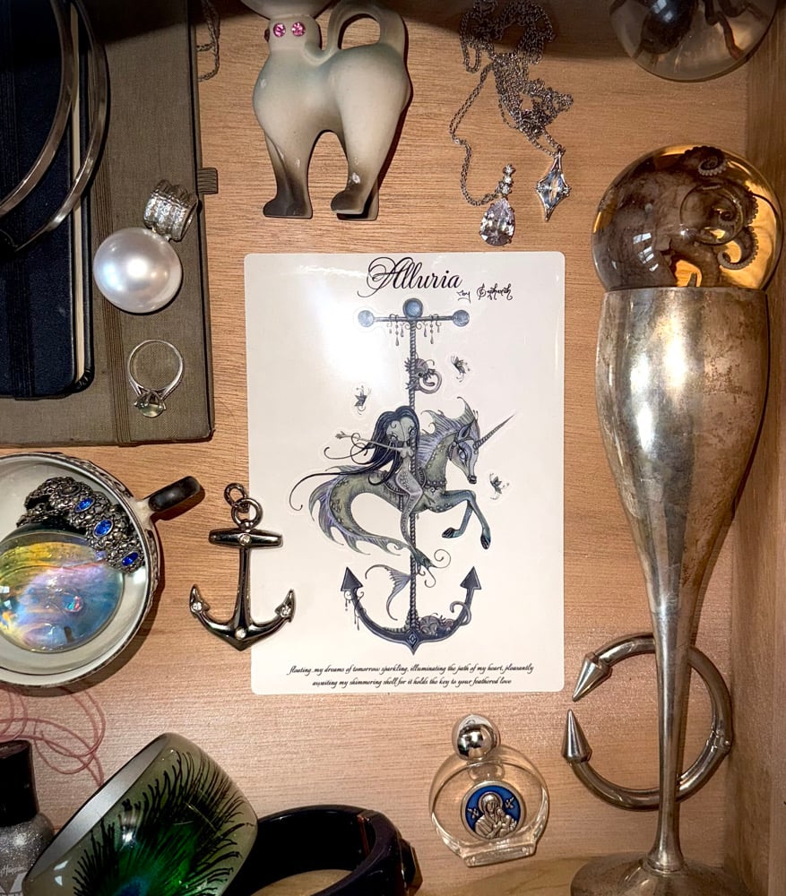 Image of Alluria sticker sheet 5x7