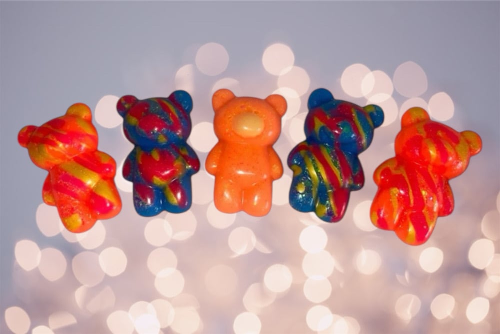 Image of 1 Teddy Bear Wax Melt 