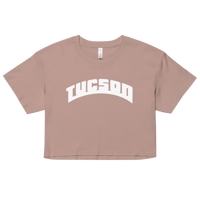 Image 4 of Tucson Lowrider White Font Women’s crop top